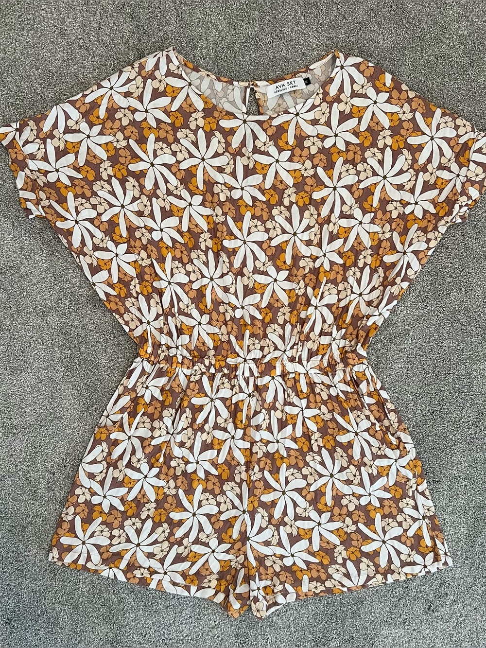 SOLD!!! AVA SKY Puakenikeni Romper